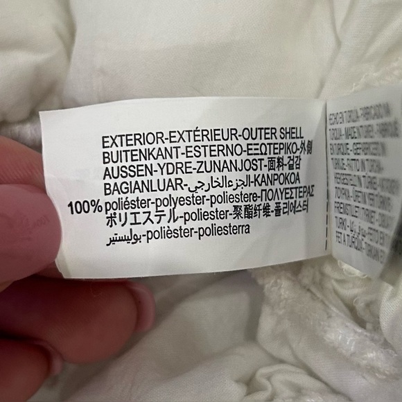 ZARA Ruched Smocked Crop top ruffled & gathered Tank Top Spaghetti Strap Cami M - Picture 8 of 9